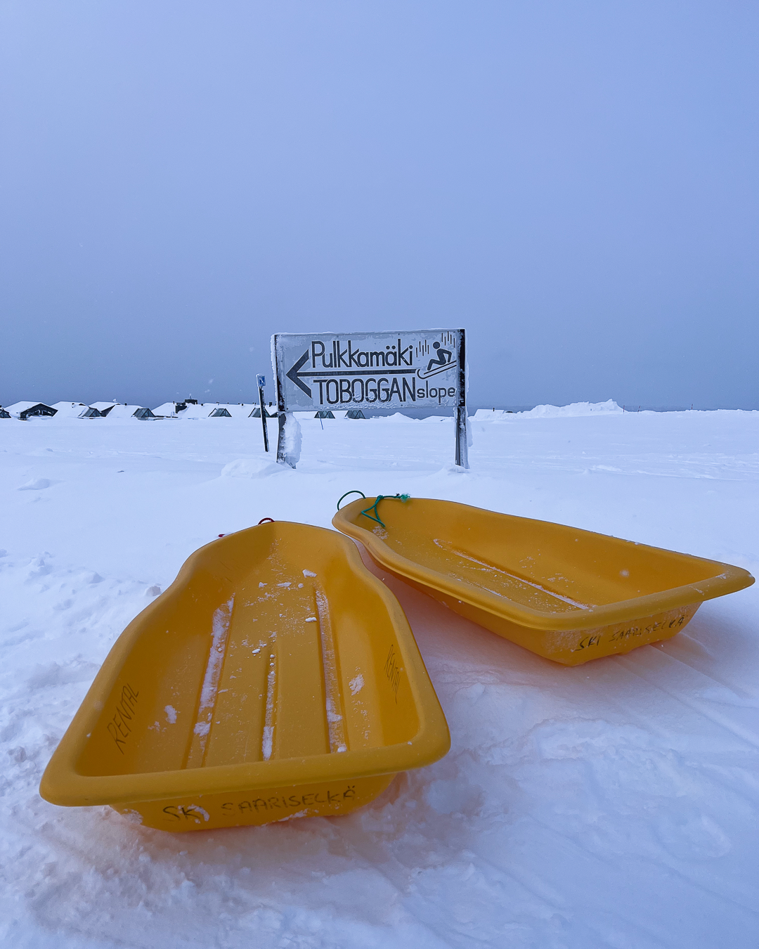 Sledging Finland